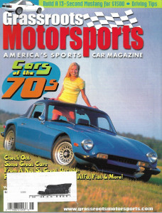 GRASSROOTS MOTORSPORTS 2000 AUG - CARS OF THE 70'S, BRIAN JOHNSON, MERKUR XR4Ti